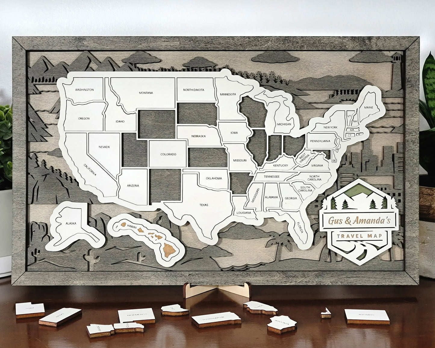 USA Travel Map