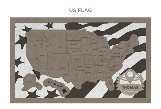 USA Travel Map