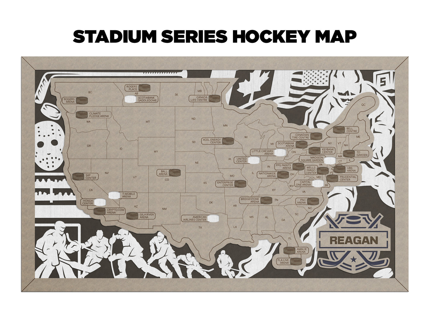 Hockey Stadium Map