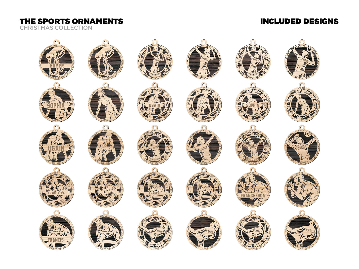 Sports Ornament Custom