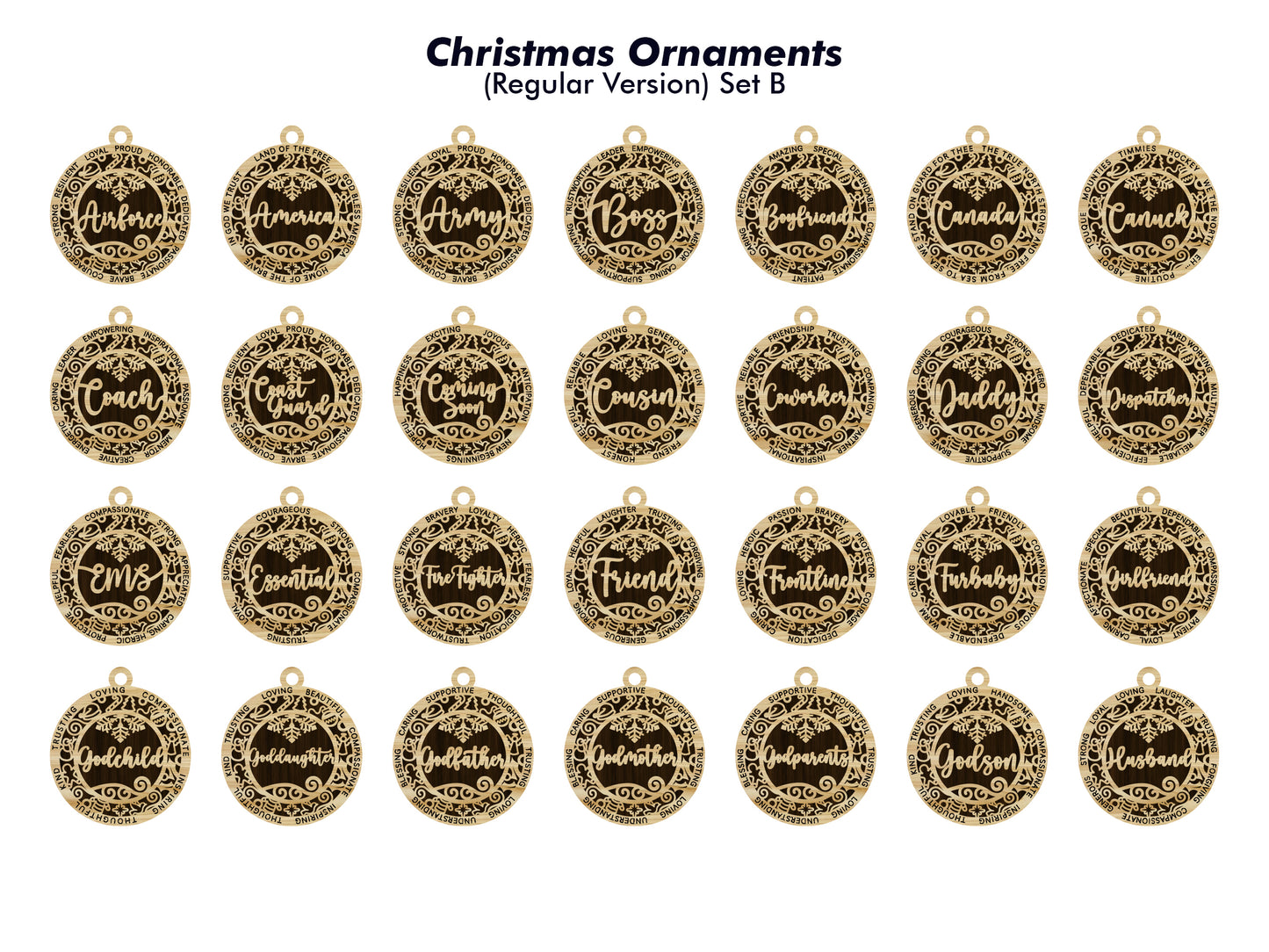 Family/Friend Ornament