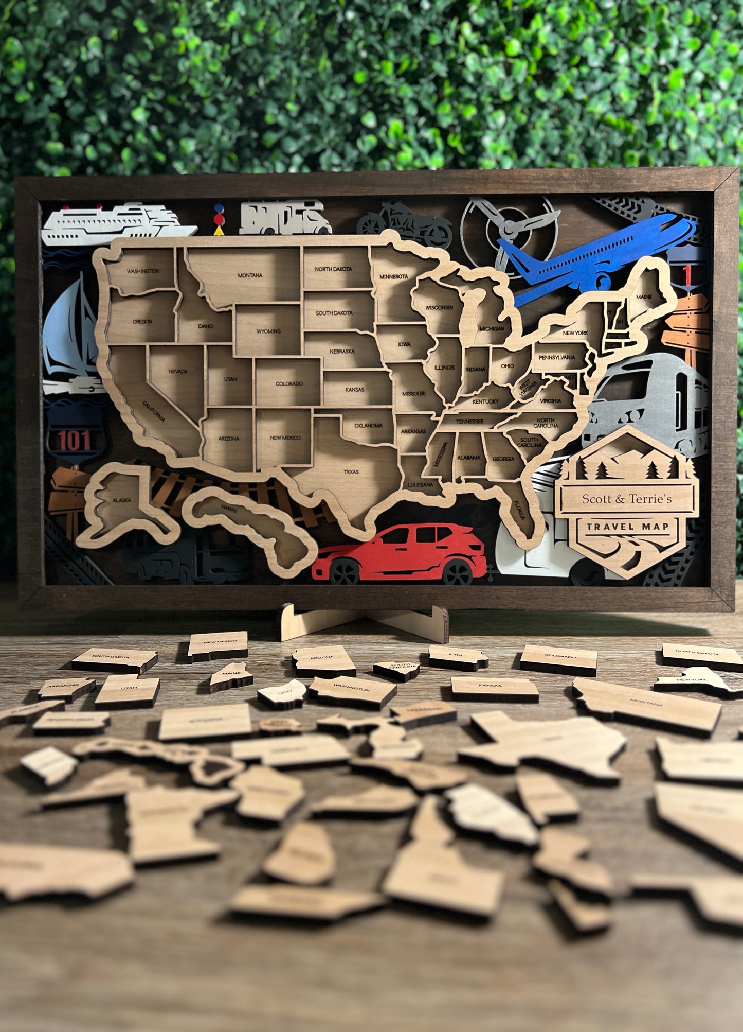 USA Travel Map