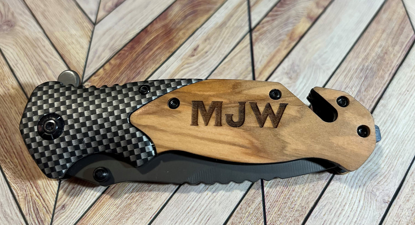 Engraved Pocket Knife