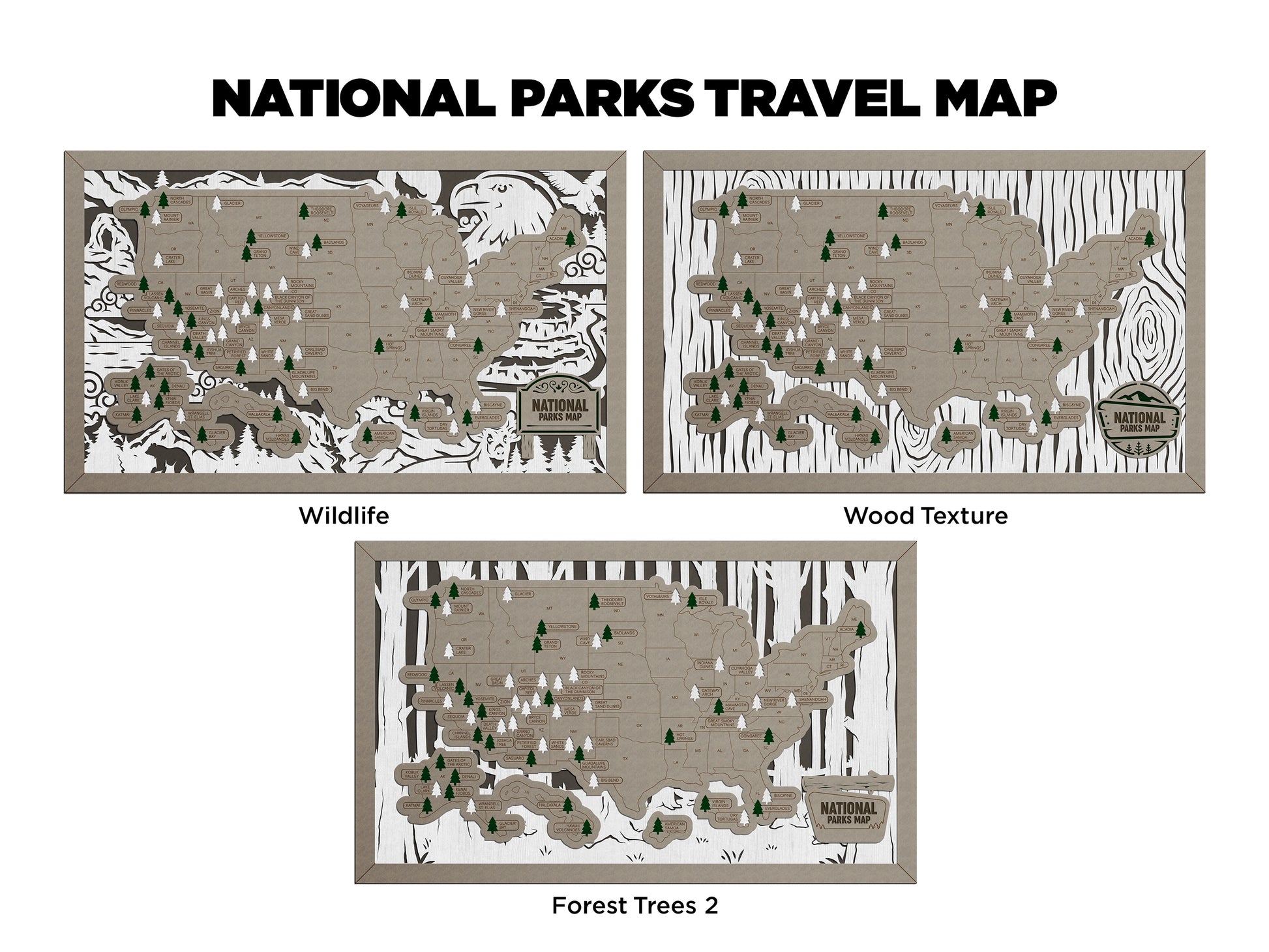 National Park Travel Map – Blue Imber Custom Gifts & Decor national-park-travel-map-blue-imber-custom-gifts-decor