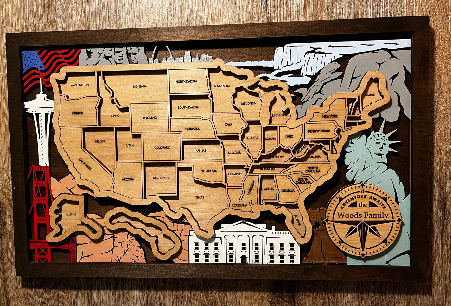 USA Travel Map